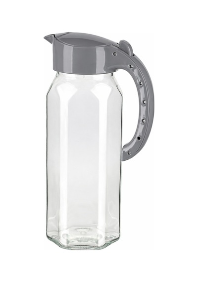 Emilahome Ala Cam Sürahi 1500 Ml Gri - 869612175