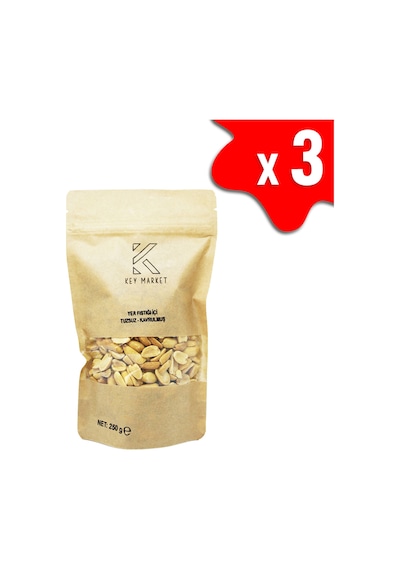 Key Market Doğal Çifte Kavrulmuş Yer Fıstığı 750 G