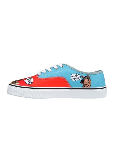 Kadın Vegan Çok Renkli Sneakers - Warner Bros Hungry Doo Scooby Doo Tasarım
