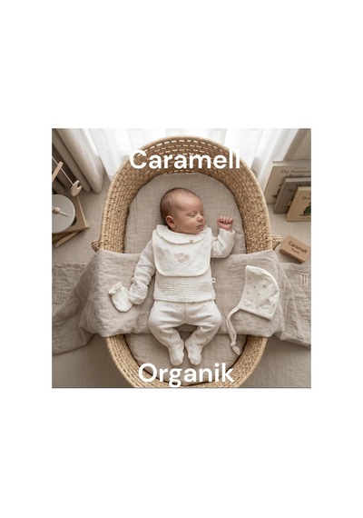 Altıntaş Baby Caramell Organic Tiny Baby 5'li Hastane Çıkışı Set Tiny Baby Ekru Tiny Baby Ekru