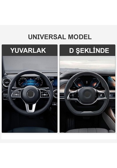 Mıchelın Mc1003nr Premium Suni Deri Direksiyon Kılıfı, Kırmızı Genel