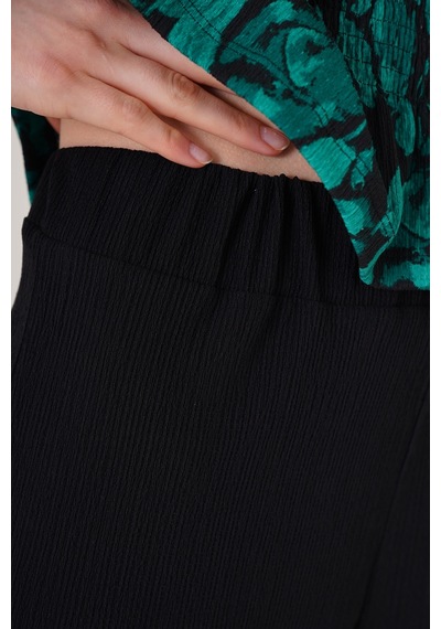 Bigdart 6543 Örme Pantolon - Siyah 001