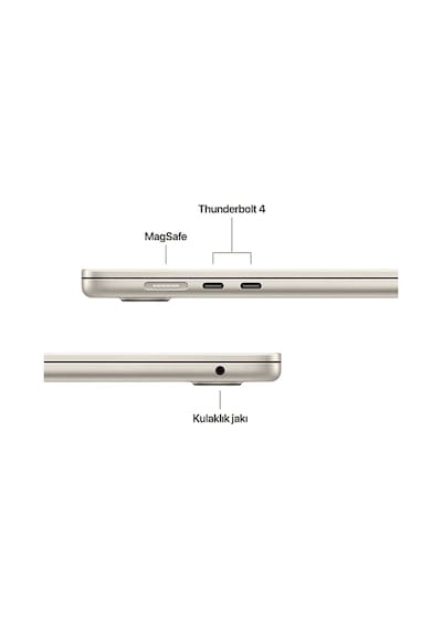 Apple MacBook Air MDVD4TU/A M5 16 GB 512 GB SSD 15" macOS Dizüstü Bilgisayar
