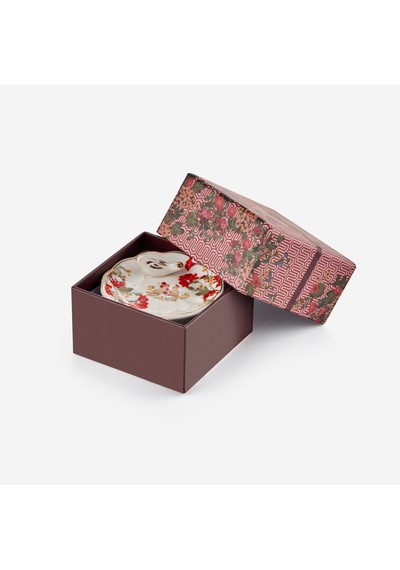 Beyaz Porselen Lokumluk 8,4x1,6 Cm