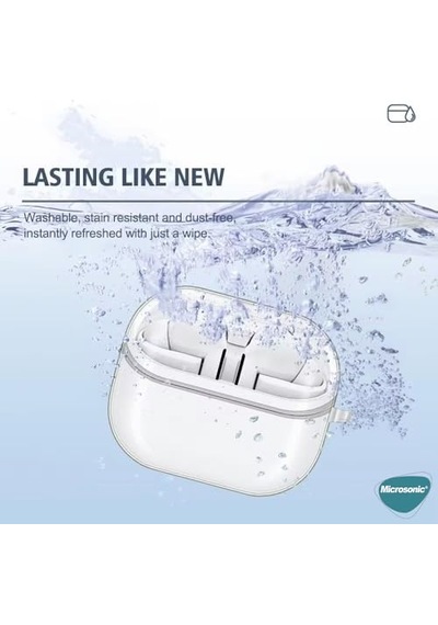 Samsung Galaxy Buds 3 Kılıf Transparent Clear Soft Şeffaf Galaxy Buds 3 İle Uyumlu Kılıf - Şeffaf