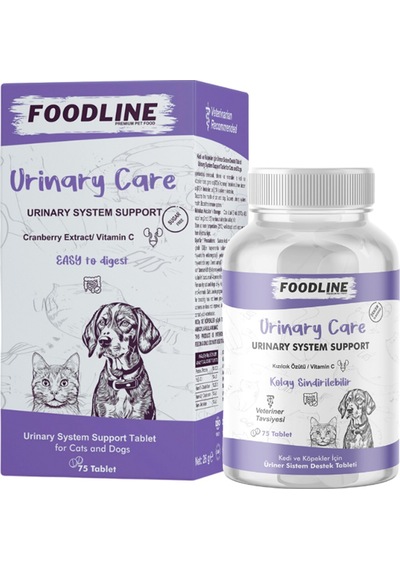 Foodline Urinary Care 75 Tablet İdrar nı