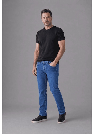 Bisse Pamuk Denim Cepli Indigo Pamuklu Pantolon Jean Pnj25y25100 D66 İndigo