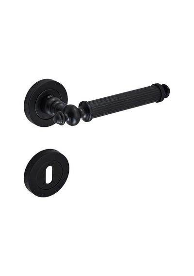 Sese Osmanlı Modeli Oda Kapı Kolu Siyah 200-229r-01-02