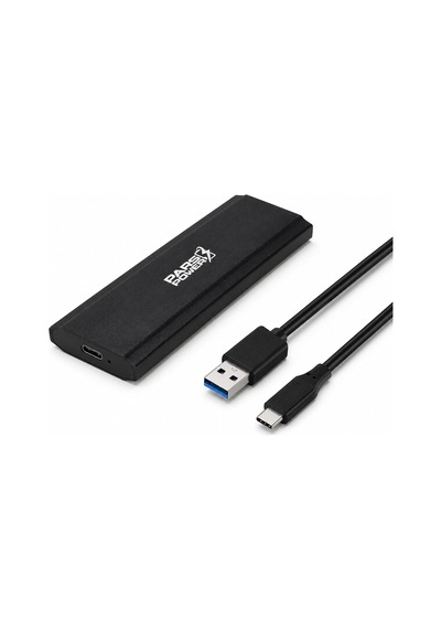 Lexroo Nvme M.2 Ssd Kutusu, Usb 3.0 Type-c, Siyah Ed-14