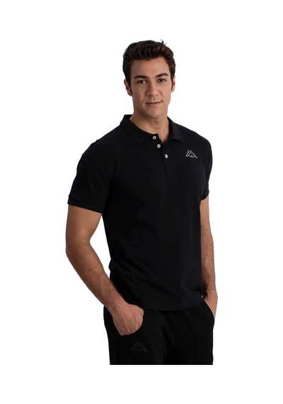 Kappa Erkek T-shirt Polo Yaka Logo Maltax 2 Mss Tk 361d3ew-siyah