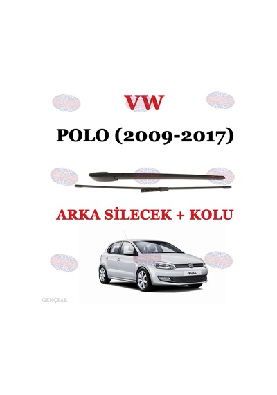Vw Polo Arka Silecek Kolu+Silecek Süpürgesi
