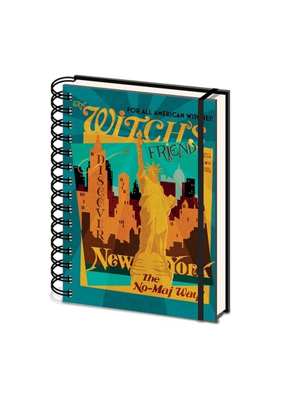 A5 Defter Fantastic Beasts The Witch's Friend Çok Renkli