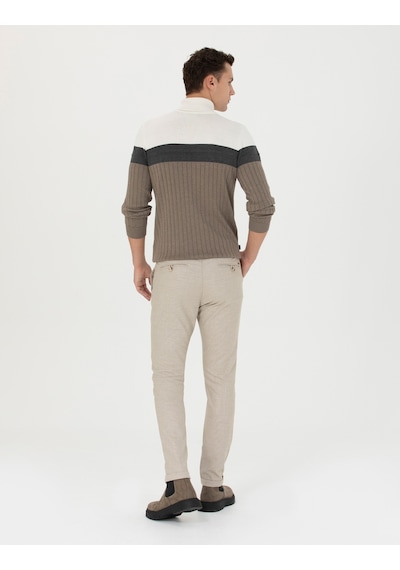Pierre Cardin Erkek Bej Pantolon Kanvas-chino 50278467-vr011 Bej
