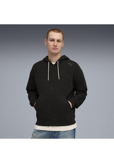 Puma Pl Lifestyle Zip Jacket Erkek Yetişkin Ceket Siyah