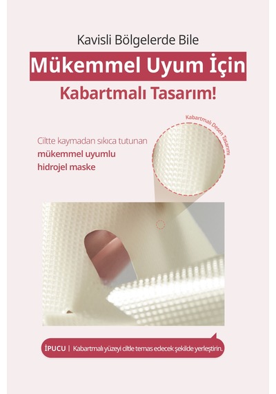 Yaşlanma Karşıtı Şeffaflaşan Kolajen Jel Maske Dermatory Retinal Collagen Lifting Gel Mask