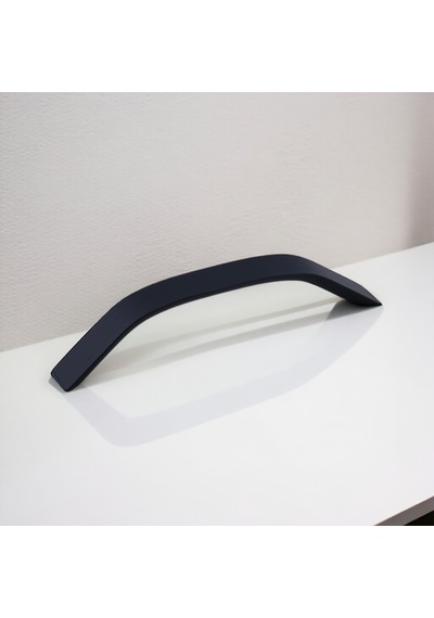 Şahin Siyah Metal Kulp 128 Mm 12.8 Cm Mobilya Çekmece Mutfak Dolabı Dolap Kulpları Kulbu Kulpu Siyah