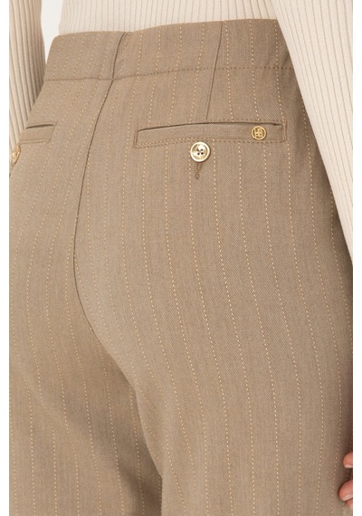 U.s. Polo Assn. Kadın Camel Pantolon Kanvas-chino 50309281-vr015 Camel