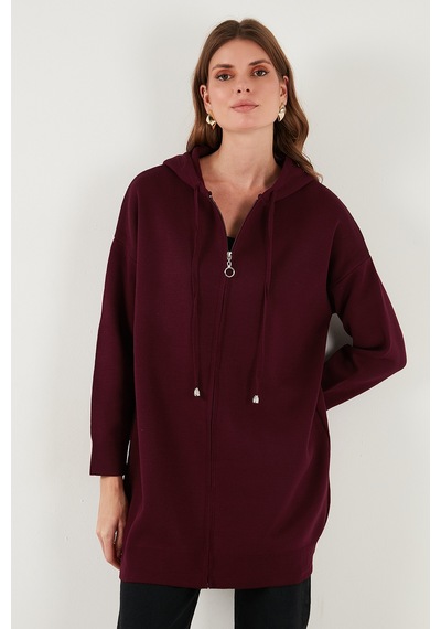 Lela Bayan Hırka 4616176 Bordo Bordo