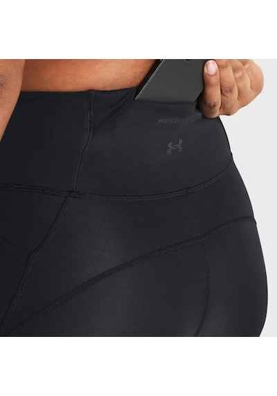 Under Armour Launch Elite Ankle Kadın Siyah Polo Yaka Tişört
