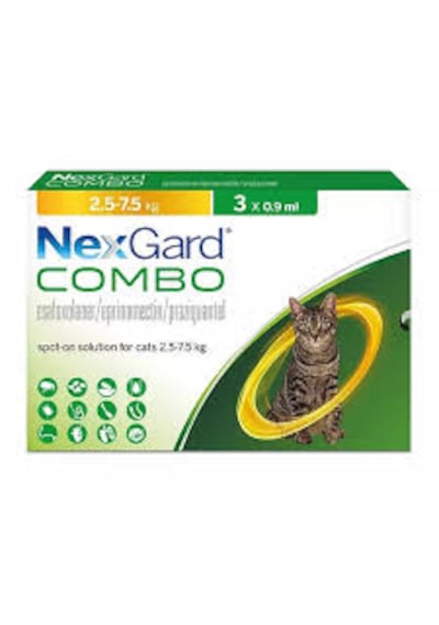 Nexgar-d Combo 2,5 - 7,5 Kg Kediler İçin