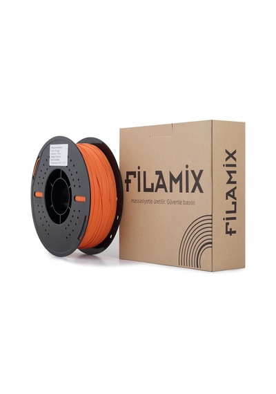 Filamix Pla Mat Turuncu Filament 1.75mm 1kg Mat Yüzey Kalitesi