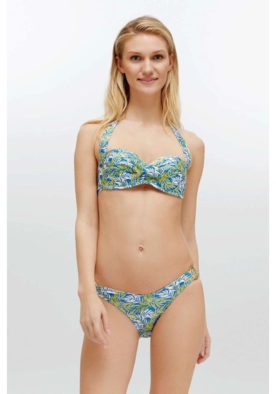 U.S. Polo Assn. Kadın Mavi Bikini Takım
