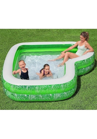 Bestway Şekilli Şişme Aile Havuzu 54336 Çok Renkli