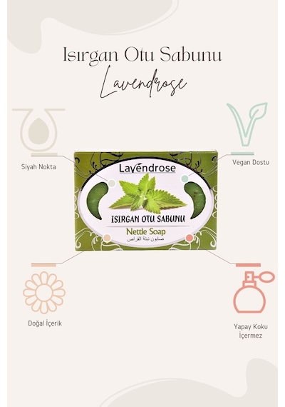 Lavendrose Doğal Isırgan Otu Sabunu 100 G