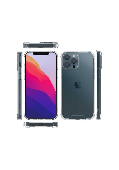 Apple Uyumlu iPhone 13 Pro Max Kilif Zore Nitro Anti Shock Silikon 523204653