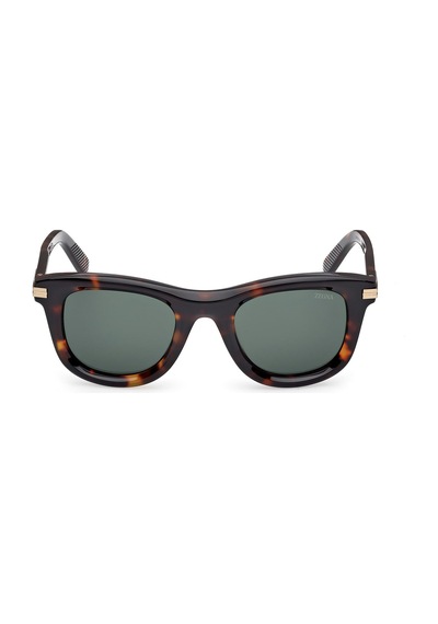 Zegna Ez0269 52n Erkek Güneş Gözlüğü Kahverengi