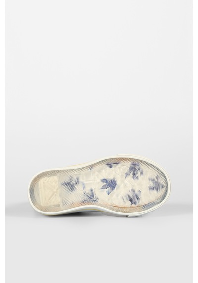 Vicco Ada Desenli Erkek Bebek Beyaz/saks Mavi Sneaker Beyaz - Mavi