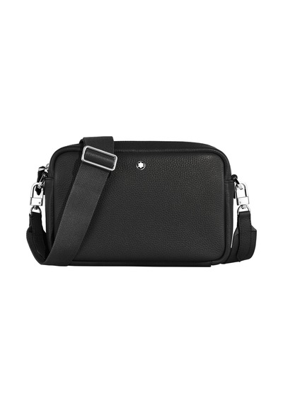 Mont Blanc Montblanc Grain Crossbody Omuz Çantası 220208 Siyah