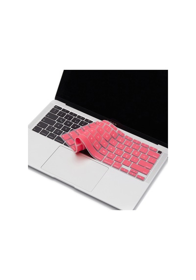 Apple Uyumlu MacBook Air 13Inc Klavye Koruyucu A2179 A2337 İngilizce Türkçe Siyah
