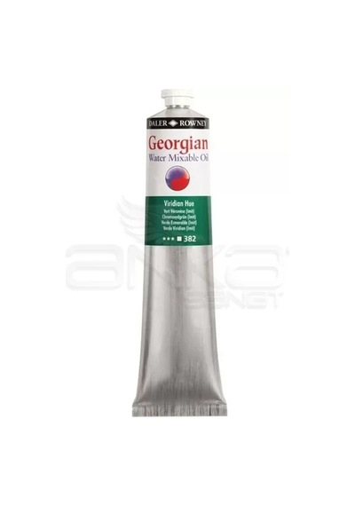 Daler Rowney Georgian Water Mixable Oil Su Bazlı Yağlı Boya 200ml 382 Viridian Hue Diğer