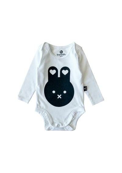 Banndu Bebek Body - Mini Rabit Beyaz