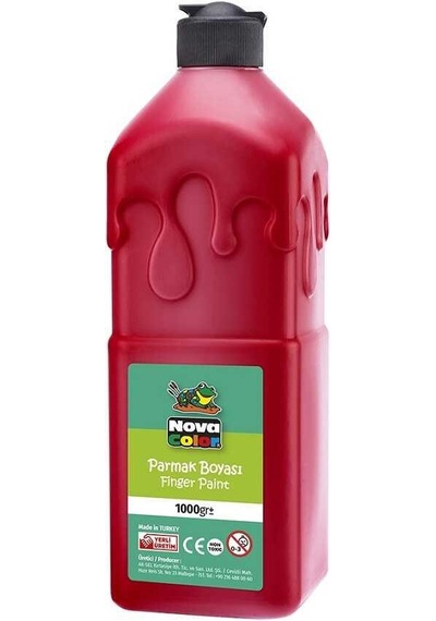 Nova Color Parmak Boyası Kırmızı 1 Kg Kırmızı Parmak Boyası
