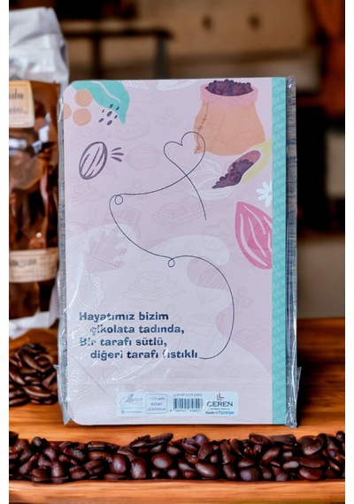 12,5x19,5 Cm 112 Sayfa Çizgili Kokulu Defter Karton Kapak Krem Renk Kağıt 2