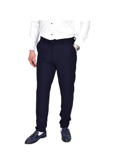 Erkek Beli Lastikli Jogger Pantolon Regular Fit Bgl-st04328 Lacivert
