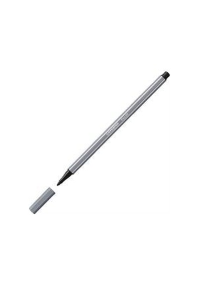 - Keçe Uçlu Boya Kalemi - Pen 68 - Füme