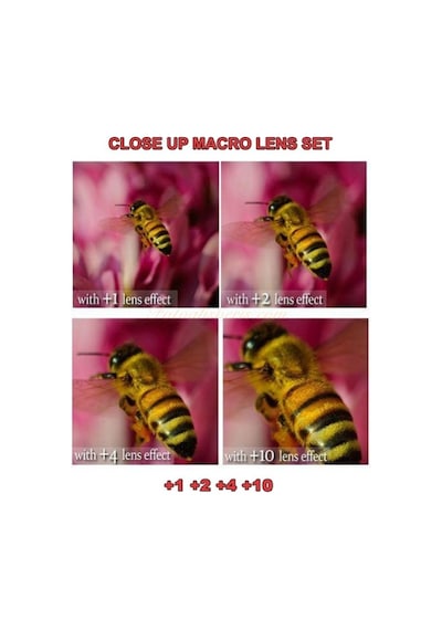 Nikon 18-200Mm Vr Lens için 72Mm Close Up Macro Set