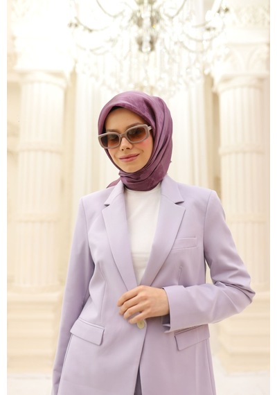 Silk Home Shiny Eşarp 75002-65 Mürdüm, Gül Kurusu