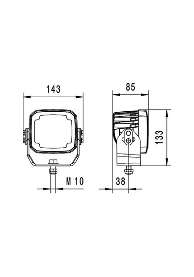 Hella Off-road Led Lamba 12v-24v Ultra Beam Gen. Iı 1ga995606-071