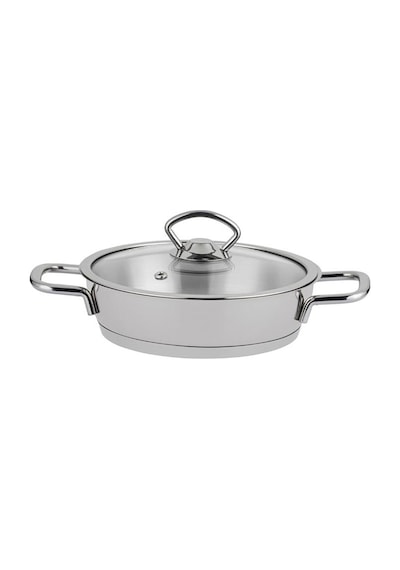 Nehir Silver Trend 6 Parça Çelik Sahan Seti
