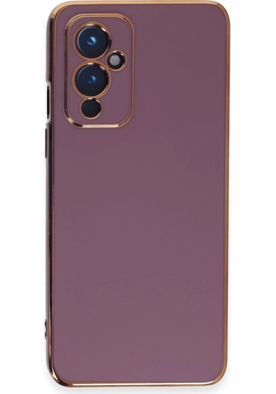 Mey İthalat One Plus 9 Kılıf Volet Silikon - Mor Diğer