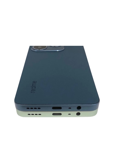 Realme C63 Rmx3939 Kasa Arka Kapak Pil Kapağı Mavi