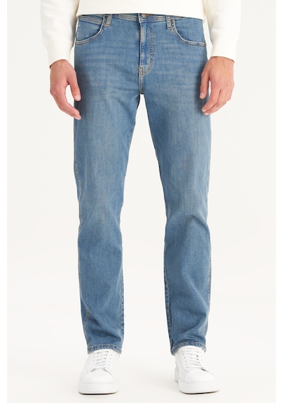 Wrangler Straight Fit Düz Kesim Normal Bel Arizona Yeşil Pamuklu Esnek Pantolon