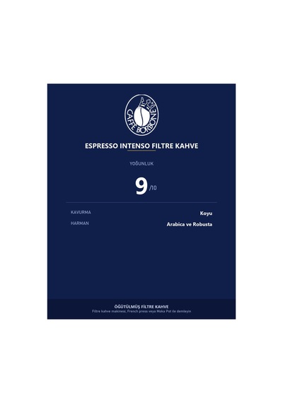 Caffe Borbone Espresso Intenso Filtre Kahve 2 Kg 8 Paket X 250 G - Öğütülmüş Kahve