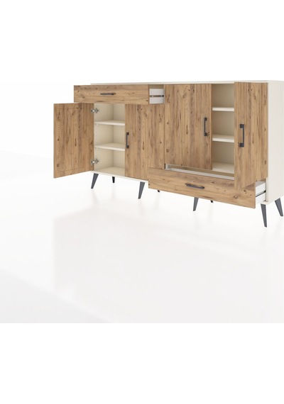 Arges Konsol 5 Raflı 2 Çekmeceli 4 Kapaklı 176x30x99 Aytaşı-çam Aytaşı-çam Arges Konsol 5 Raflı 2 Çekmeceli 4 Kapaklı 176x30x99 Aytaşı-çam Aytaşı-çam