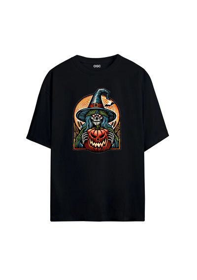 Ogc Cadı Oversize Unisex T-shirt Siyah