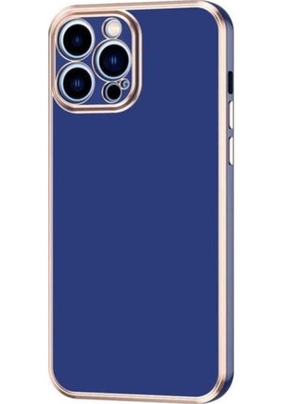 Apple Uyumlu iPhone 12 Pro Kılıf Zore Bark Kapak Lacivert